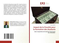 Impact de la Fiscalité pour la formation des étudiants的封面