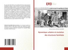 Copertina di Dynamique urbaine et mutation des structures familiales