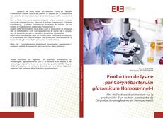 Production de lysine par Corynébacteruim glutamicum Homoserine(-)的封面