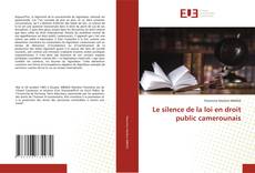 Le silence de la loi en droit public camerounais的封面