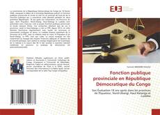 Fonction publique provinciale en République Démocratique du Congo的封面