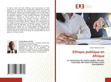 Copertina di Ethique publique en Afrique