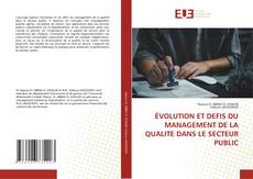 ÉVOLUTION ET DEFIS DU MANAGEMENT DE LA QUALITE DANS LE SECTEUR PUBLIC kitap kapağı