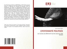 Portada del libro de CITOYENNETÉ POLITISÉE