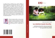 La relation école-famille: kitap kapağı