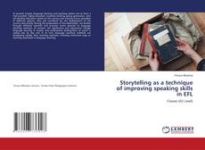 Couverture de Storytelling as a technique of improving speaking skills in EFL