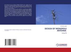 Couverture de DESIGN OF MONOPOLE ANTENNA