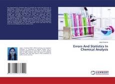 Capa do livro de Errors And Statistics In Chemical Analysis 