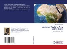 Copertina di Africa en Route to New World Order