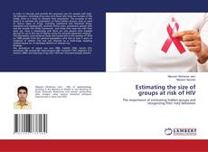 Buchcover von Estimating the size of groups at risk of HIV
