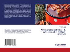 Capa do livro de Antimicrobial activity of B. junecea and T. foenum-graceum 