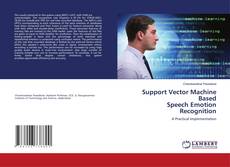 Buchcover von Support Vector Machine Based Speech Emotion Recognition
