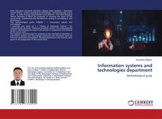Capa do livro de Information systems and technologies department 