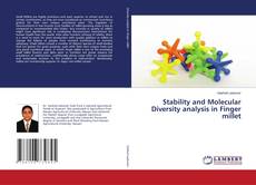 Buchcover von Stability and Molecular Diversity analysis in Finger millet