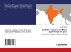 Capa do livro de Surface Temperature Data over Indian Region 