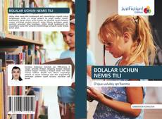 Bookcover of BOLALAR UCHUN NEMIS TILI
