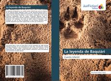 Buchcover von La leyenda de Baquiári