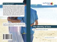 Capa do livro de The identity of love 