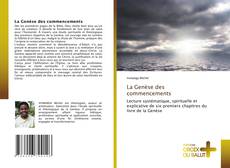 Borítókép a  La Genèse des commencements - hoz