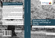 Capa do livro de Selected Poems, Ci Poetry, and Songs of Qiu Jin 