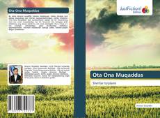 Buchcover von Ota Ona Muqaddas