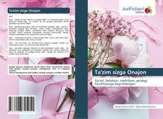 Buchcover von Ta'zim sizga Onajon