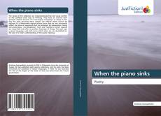 Capa do livro de When the piano sinks 