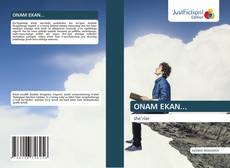 Capa do livro de ONAM EKAN... 