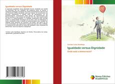Capa do livro de Igualdade versus Dignidade 
