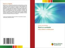 Capa do livro de Kant e a unidade 