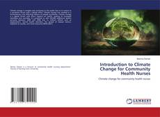 Capa do livro de Introduction to Climate Change for Community Health Nurses 