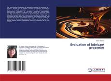 Обложка Evaluation of lubricant properties