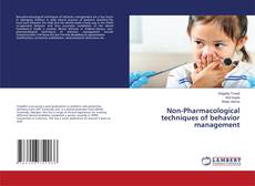 Copertina di Non-Pharmacological techniques of behavior management