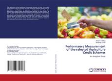 Capa do livro de Performance Measurement of the selected Agriculture Credit Schemes 