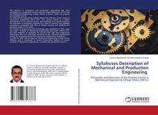 Syllabuses Description of Mechanical and Production Engineering kitap kapağı