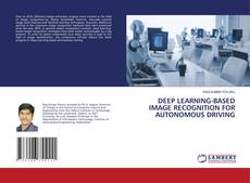 Buchcover von DEEP LEARNING-BASED IMAGE RECOGNITION FOR AUTONOMOUS DRIVING