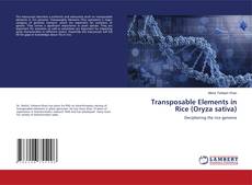 Capa do livro de Transposable Elements in Rice (Oryza sativa) 