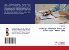 Capa do livro de Writing a Research Article or Publication - Made Easy 