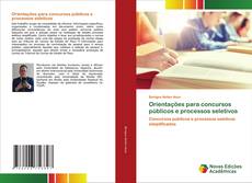 Bookcover of Orientações para concursos públicos e processos seletivos