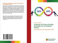 Buchcover von A Adoção da Cultura DevOps de Gestão em um Hospital Público
