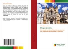 Bookcover of Língua e norma