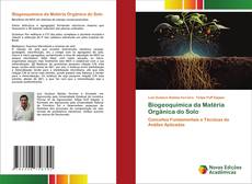 Capa do livro de Biogeoquímica da Matéria Orgânica do Solo 