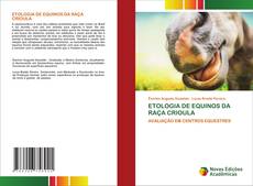 Bookcover of ETOLOGIA DE EQUINOS DA RAÇA CRIOULA