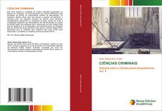 Buchcover von CIÊNCIAS CRIMINAIS