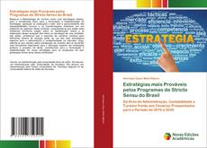 Bookcover of Estratégias mais Prováveis pelos Programas de Stricto Sensu do Brasil