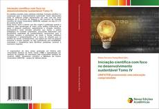 Capa do livro de Iniciação científica com foco no desenvolvimento sustentável Tomo IV 