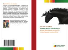 Capa do livro de Biomecânica em equinos 