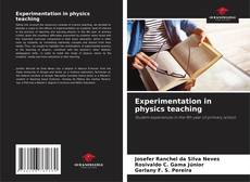 Couverture de Experimentation in physics teaching