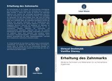 Capa do livro de Erhaltung des Zahnmarks 