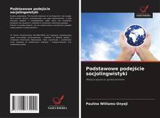 Podstawowe podejście socjolingwistyki的封面